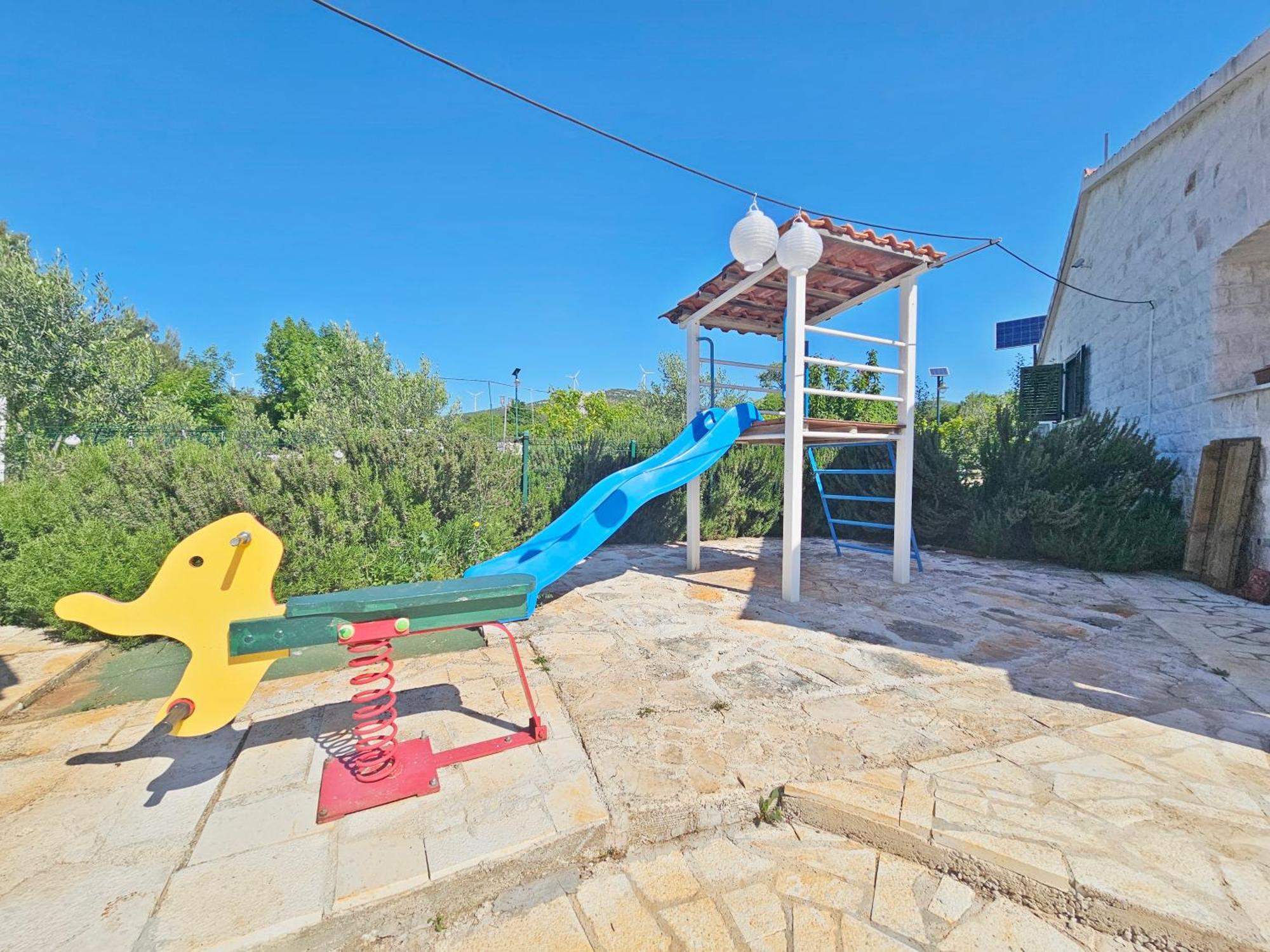 Flamingo - House With Private Pool Villa Gornji Seget Ngoại thất bức ảnh